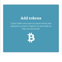 add tokens add tokens are a type of crypto currency that depend on your own bitcoin